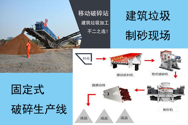 建筑垃圾制砂和正常的山石制砂選什么設(shè)備？