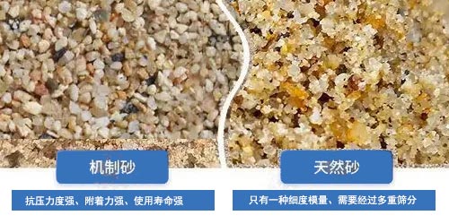 機制砂和河沙區別